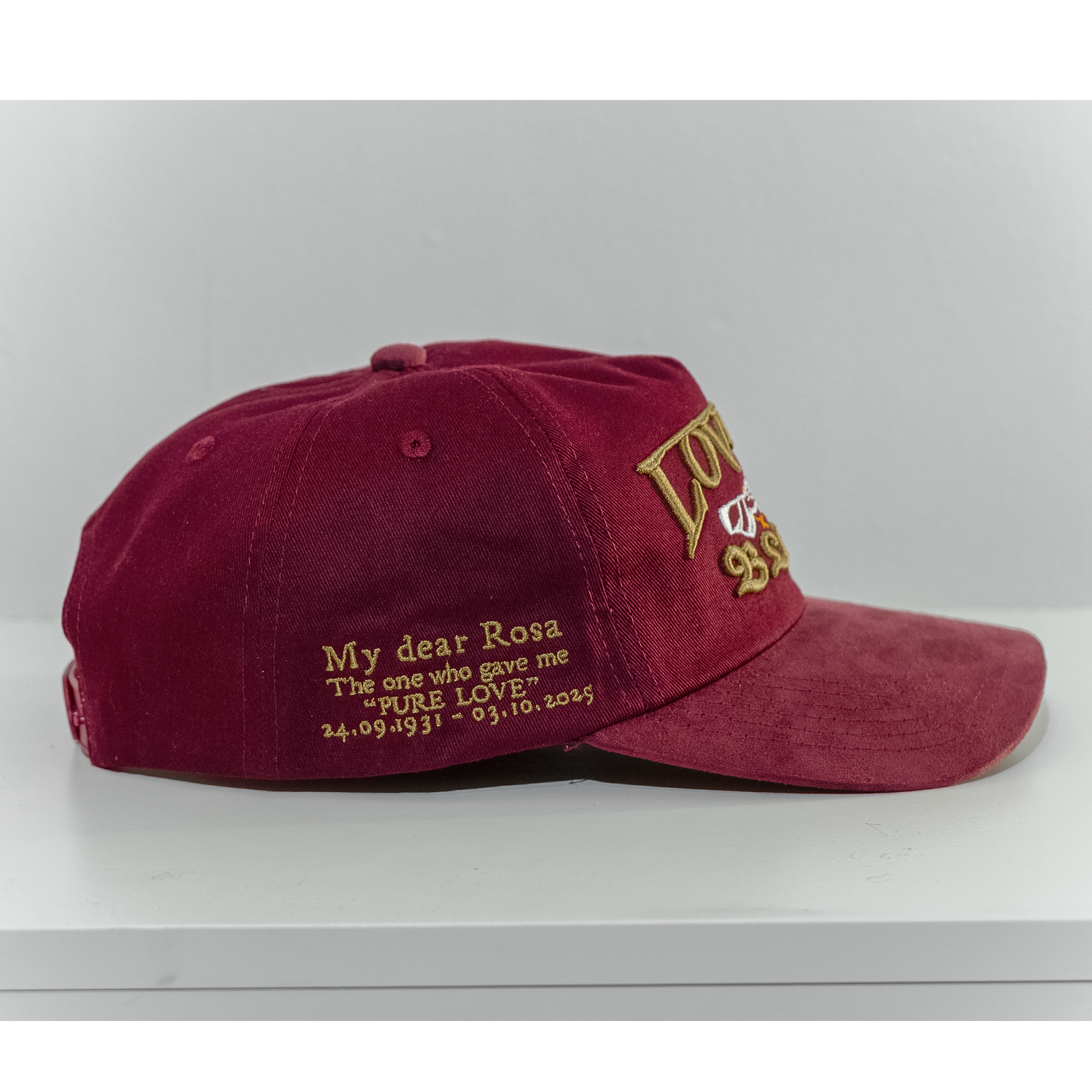 My dear rosa_ball cap